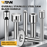 Tige de connexion pour lame de scie CNC de type à verrouillage arrière, avec un diamètre de trou de 13/16/22 mm