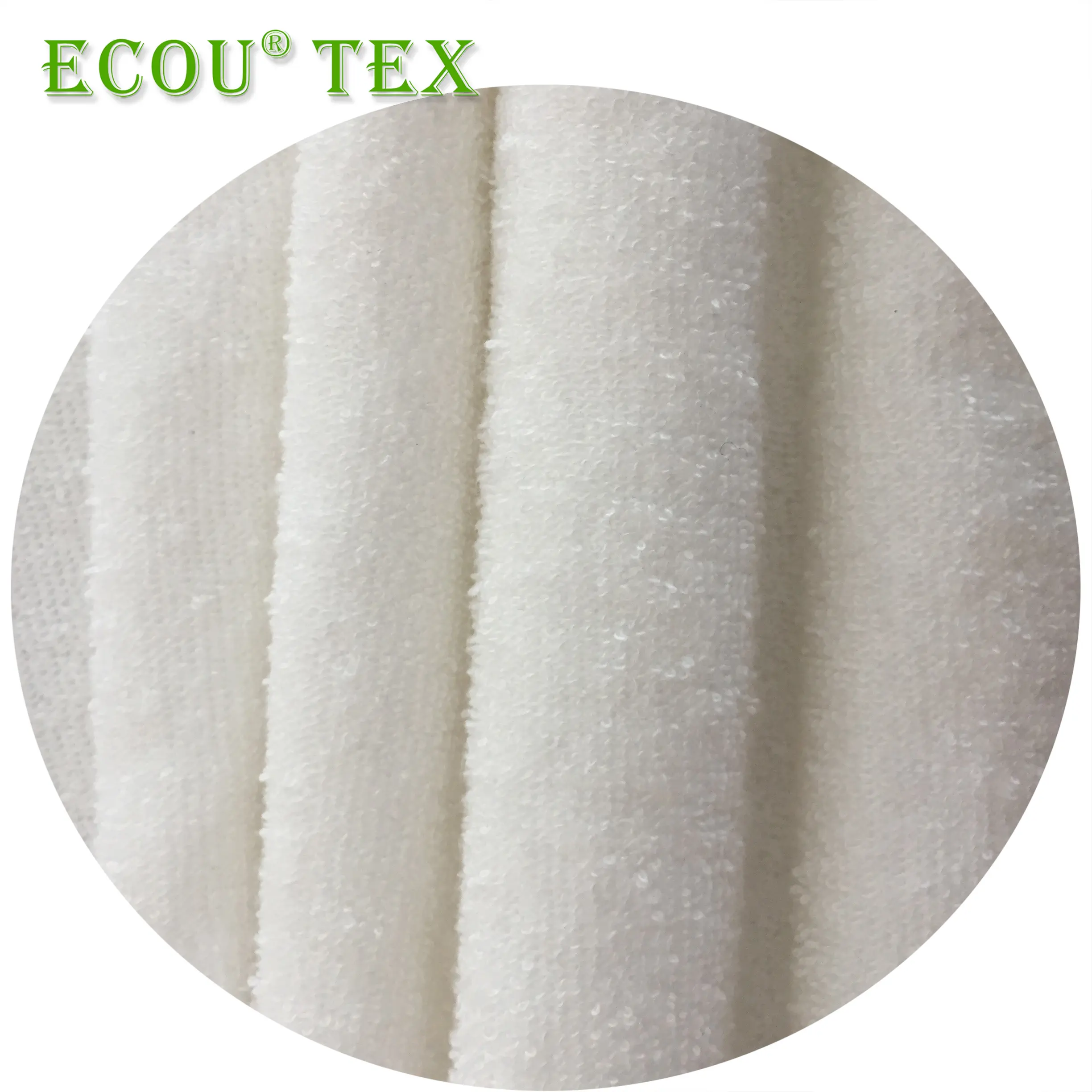 70% Bamboo 30%organic cotton towel terry fabric OCS certified