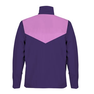 เสื้อแจ็คเก็ตโค้ชผ้าไนลอนสีดำ ปัก/สกรีนโลโก้แบรนด์ตามสั่ง สำหรับฤดูหนาว - Product Image 6