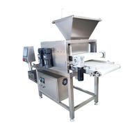 Machine à étaler les aliments automatique commerciale, distribution uniforme du sucre, du sel, du sésame en poudre, équipement de boulangerie