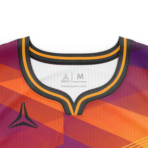 Maillot de basket Healy pour hommes et femmes, sans manches, col en V, respirant, en mesh, vêtements de sport, uniforme d'équipe d'été, impression sublimée, taille adulte - Product Image 3