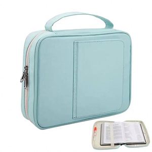 Fabricant BSCI, usine source, housse de bible pour femmes et hommes, cuir véritable de qualité supérieure avec fermeture éclair - Product Image 4