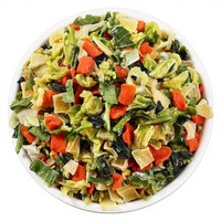Factory Direct 500g Mixed Dried Vegetable Blend for Commercial Soup Base and Cooking Cabbage Carrot Greens