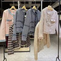 Nouvelle Collection Automne-Hiver 2022 : Manteau Style Petite Fragrance Tendance pour Femme – Vêtements d'Occasion à Prix Réduit