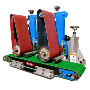 Plaka Metal Zımpara Makinesi Paslanmaz Çelik Saç Teli Yüzey Parlatma Makinesi Metal Çapak Alma Makinesi - Product Image 3