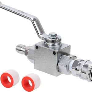 Vanne à boisseau sphérique en acier inoxydable Xi Yi 3/8 po NPT haute pression 500 bars pour pistolet de lavage - Product Image 4
