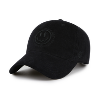 Gorra de Béisbol de 6 Paneles para Mujer, Estilo Urbano para las Cuatro Estaciones, Tela de Pana, Bordado a Mano, Hebilla Plateada de Cobre, Lackpard JFB23124