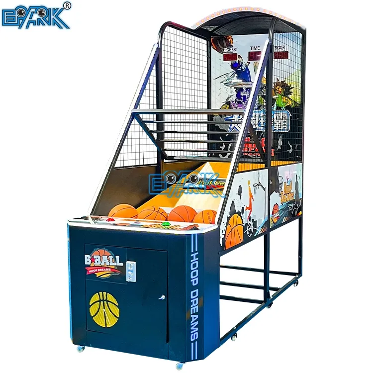 Machine De jeu d'arcade avec pièces De monnaie, pour jouer au Basketball, pour enfants et adultes
