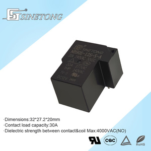 Relé Miniatura de Potencia NB90E-12S-S-A de 4 Pines, 12V, 30A - Product Image 6