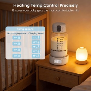 <span class=keywords><strong>Calentador</strong></span> <span class=keywords><strong>de</strong></span> Biberones Portátil PPSU, Conveniente y Ligero para Uso en Exteriores, Libre <span class=keywords><strong>de</strong></span> BPA, Calienta y Mantiene Calientes los Chupetes, Alimentación del Bebé - Product Image 3