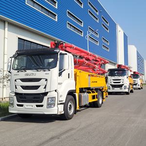 Bomba de Concreto JIUHE Nueva de Construcción, Precio de Máquina de Bombeo de Concreto de 38m 48m 52m 58m 62m 70m, Camión Bomba de Concreto - Product Image 1