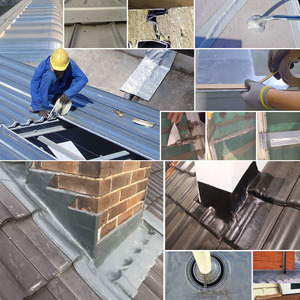 Cinta Autoadhesiva Plana para <span class=keywords><strong>Chimenea</strong></span> TOBS, Resistente a la Radiación UV y a las Grietas, para Conexión de Paredes, Techos, Chimeneas - Product Image 6