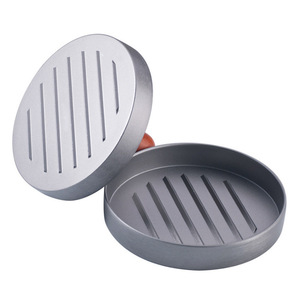 YolecenBurger Moule à Presser la Viande, Presse à <span class=keywords><strong>Steak</strong></span> en Métal, Moule à Tarte de Bœuf Rond, Outil Écologique en Alliage d'Aluminium, Lavage à la Main Uniquement - Product Image 3