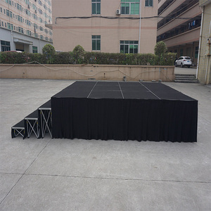 Escenario de banda de <span class=keywords><strong>DJ</strong></span> plegable portátil con paso de escenario - Product Image 3