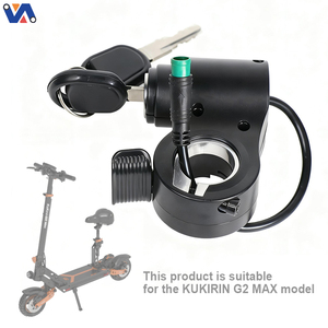 Nouvelle version Image Throttle et Verrouillage Électrique de Porte 5Pin-C pour Pièces et Accessoires de Trottinette Kukirin G2 Max - Product Image 1