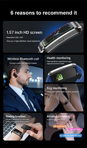 Z15 MAX наушники умные часы беспроводной IP68 фитнес-трекер монитор сна компас ответ на звонок для IOS Android - Product Image 4