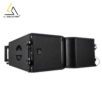 K210 Enceintes Line Array passives 2 voies 900W/3600W 56Hz-19kHz Système audio professionnel pour église