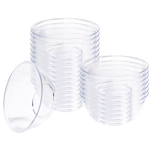Offre Spéciale 12oz Bol En Plastique Bol En Plastique Salade De Fruits Bol À Sauce En Plastique Tasse À <span class=keywords><strong>Mousse</strong></span> Jetable Dessert Pudding Bol En Plastique - Product Image 5