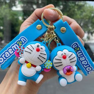 พวงกุญแจซิลิโคน 6 แบบ น่ารัก <span class=keywords><strong>โด</strong></span>ราเอมอน <span class=keywords><strong>โด</strong></span>รา มิ ตัวการ์ตูนพีวีซี พวงกุญแจจี้ห้อยตุ๊กตา ของเล่น - Product Image 1