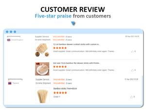 Nhà Nhập Khẩu Đóng Gói Nhà Bếp Thủ Công Tre Thực Phẩm Sinh Thái Thân Thiện Bằng Gỗ <span class=keywords><strong>BBQ</strong></span> Tre Gậy Vòng Dùng Một Lần Tre Xiên Gậy - Product Image 6