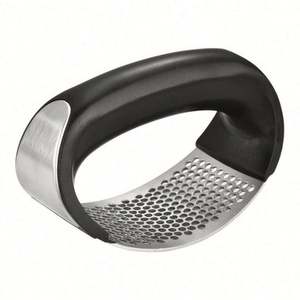 RAYBIN Gadgets de cuisine professionnels 2022 Presse-ail et hachoir à bascule en plastique et acier inoxydable - Product Image 5