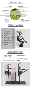 Resin European Decorative Hallway <strong>Wall</strong> <strong>Mirror</strong> <strong>Set</strong> for Bathroom and Living Room - Product Image 3