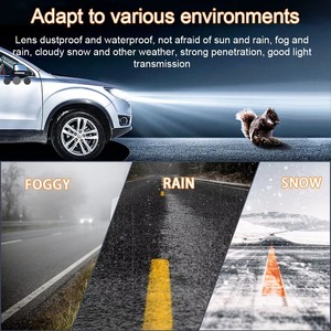 Lampada per Auto a LED con 4 Colori, Fari <span class=keywords><strong>H4</strong></span> H11 9005 HB3 HB4 9006 9012 H7, Luce Fendinebbia Turbo Canbus con Effetto Strobo - Product Image 6