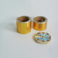 KEMAO Feuille d'aluminium laquée à revêtement composite 12 microns, souple et pure pour l'emballage de fromage triangulaire