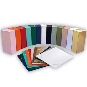 Paquete de 10 Cajas de Regalo de Cartulina para Damas de Honor, Embalaje de Regalos, Regalos de Boda, Cumpleaños, Festividades - Product Image 1