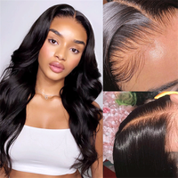 Perruques Swiss Lace Frontal wig 5*5, cheveux brésiliens naturels, cheveux vierges, pre-plucked, HD, entièrement Transparent, HD, pour femmes