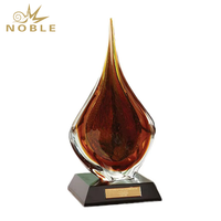Noble Offre Spéciale Persiana trophée de prix d'art en verre soufflé à la main personnalisé