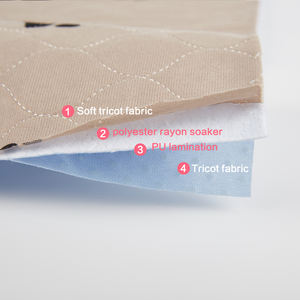 Almohadillas para orina impermeables reutilizables de 4 capas Almohadillas para orina lavables para entrenamiento de perros con parte trasera antideslizante - Product Image 6