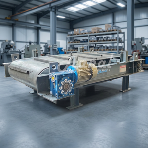 Système de séparation magnétique à bande croisée robuste, détacheur de fer automatique pour le traitement des matériaux en vrac dans l'exploitation minière et le recyclage - Product Image 1