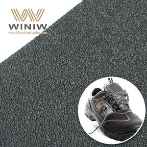 1.8 मिमी ठंडे प्रतिरोधी pu लेदर सुरक्षा जूते एम्बेड पैटर्न पानी ब्लैकआउट प्रतिरोधी वाली विशेष सजावटी - Product Image 1