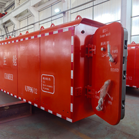 Cabine de sauvetage CNC personnalisée en acier pour maison souterraine, abri anti-tempête, équipement de sécurité pour mineurs de sous-marins nucléaires, cabine de sauvetage