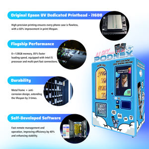 Máquina Expendedora de Fundas para Teléfonos PodNEX Comercial, Impresora Inteligente de Fundas Personalizadas para Teléfonos, Máquina Expendedora para Uso en Tiendas Minoristas - Product Image 3