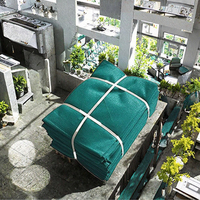 Yisen HDPE Gestricktes Schattennetz Gartenbedarf UV-Beständig Hochbelastbares Schattennetz Auto-Sonnenschutz für Draußen