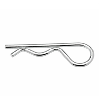 Prix d'usine, attaches en acier inoxydable 18-8, goupilles à ressort, clips de type R, goupille de type R pour utilisation sur les systèmes de verrouillage de goupille d'attelage