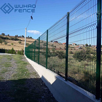 Valla Metálica Ecológica 3D, Panel de Malla de Alambre Soldada para Seguridad, Valla Curva para Exteriores, para Deportes, Granjas y Parques