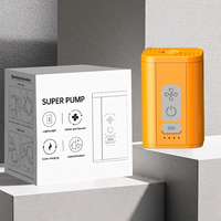 Nouvelle Arrivée Pompe à Double Cylindre Gonflage et Dégonflage Double Fonction ABS 12V 30W 1200mAh pour Matelas et Sac de Compression Sous Vide
