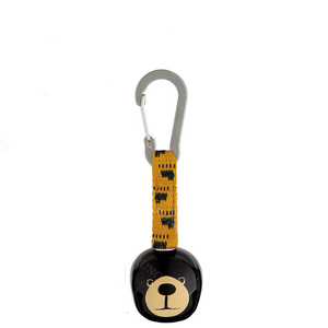 Encantadora campana <span class=keywords><strong>de</strong></span> oso Animal con mosquetón oso al aire libre disuasorio fuerte senderismo emergencia supervivencia Camping oso campanas - Product Image 3