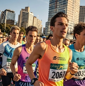 Débardeur de sport personnalisé en coton et polyester pour femmes Fitness Marathons - Product Image 5