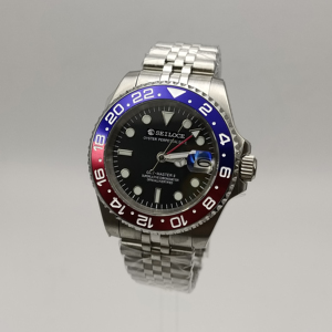 นาฬิกากลไกจักรกลสำหรับผู้ชายนาฬิกาข้อมืออัตโนมัติหรูหรา NH34นาฬิกากีฬาสแตนเลส5BAR กันน้ำ - Product Image 2