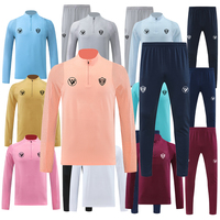 Trajes Deportivos de Fútbol de Poliéster Personalizados al por Mayor, Ropa Deportiva de Invierno para Gimnasio, Trajes de Fútbol para Hombre