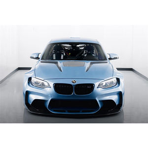 Kit carrosserie large DarwinPRO <span class=keywords><strong>Black</strong></span> <span class=keywords><strong>Sails</strong></span> FRP, pare-chocs, jupes latérales, garde-boue, capot, aileron pour F87 M2 - Product Image 1