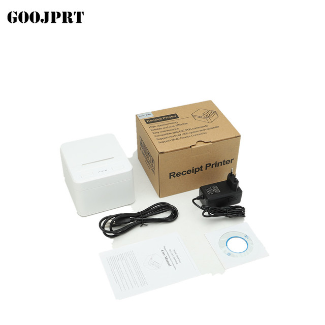 Hot Selling for 58mm 2inch Black White Mini Thermal Receipt Printer USB/BT Interface Free IOS/Android SDK 1-Year Warranty