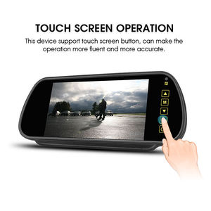 <span class=keywords><strong>Monitor</strong></span> Retrovisore Auto <span class=keywords><strong>7</strong></span> Pollici con Telecamera di Retromarcia 2-in-1, Risoluzione 800x480, Display HD Compatibile con CarPlay, Schermo TFT per Retromarcia - Product Image 4