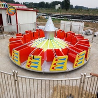 Fabricant de tours de platine en Chine Manèges de rotation de vol palpitants pour Fun Fair