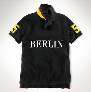 <span class=keywords><strong>Polo</strong></span> pour <span class=keywords><strong>homme</strong></span> <span class=keywords><strong>Lauren</strong></span>, marque urbaine décontractée, 100% Coton, brodé, motif uni, en tissu tricoté respirant, Chicago City <span class=keywords><strong>Polo</strong></span> - Product Image 6