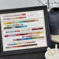 Collection de 56 couleurs de vernis gel effet œil de chat avec nuancier, perles de verre cristallines, kit de vernis gel pour nail art, prix d'usine pour salon de beauté